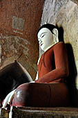 Bagan Myanmar. Sulamani temple. Buddha images. 